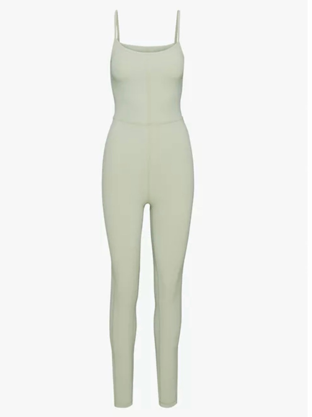 Aritzia Light Sage Green Slim Jumpsuit